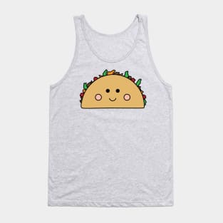 Smiling Taco Tank Top